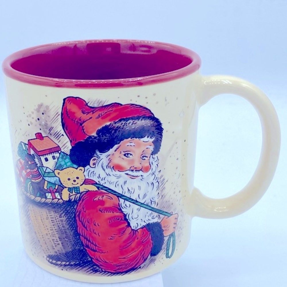Vintage Potpourri Press Nostalgic Odd World Santa Claus With Toys Coffee/Tea Mug